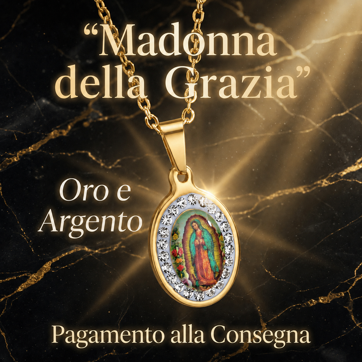 Collana "Madonna della Grazia" | CONFEZIONE REGALO INCLUSA!
