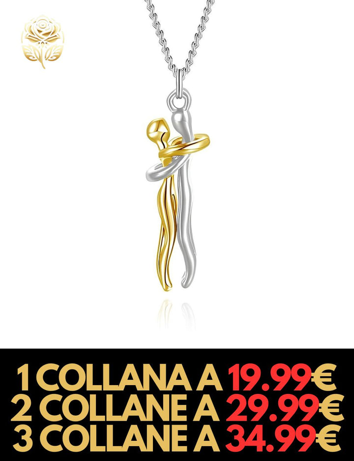 Collana Abbraccio Eterno: Il Regalo Perfetto per Chi Ami! CONFEZIONE REGALO INCLUSA