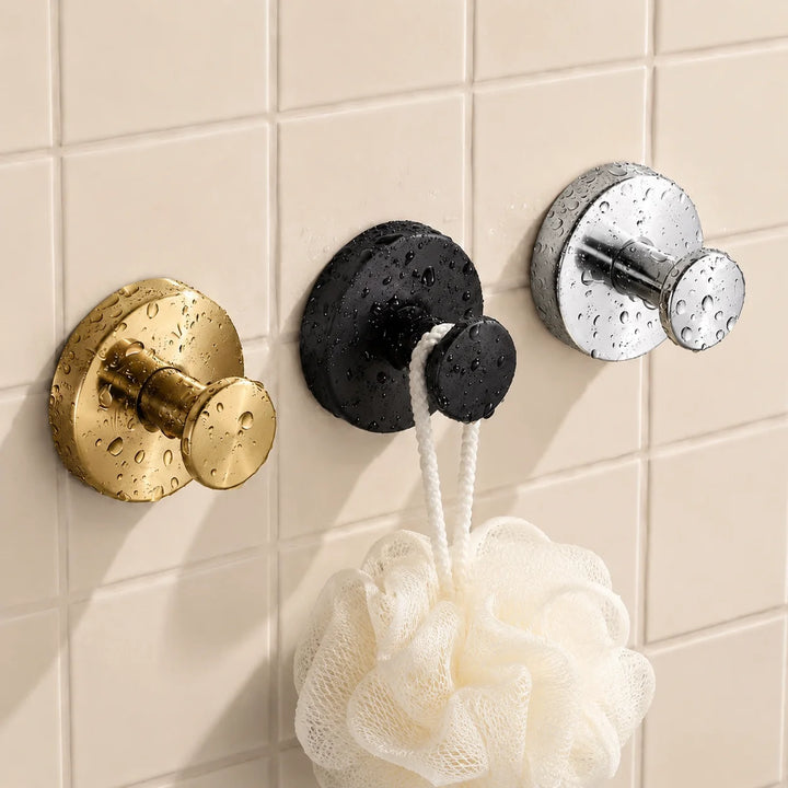 GancioVentosaPRO™ - Ganci a ventosa in acciaio per bagno e cucina senza foratura!