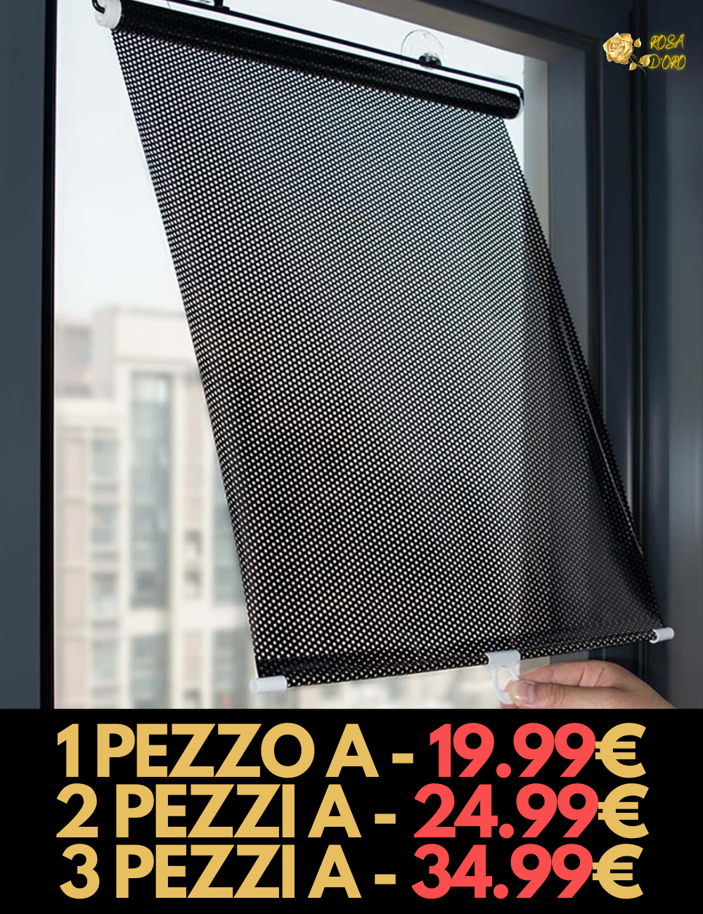 Tenda Parasole PRO - La tua soluzione per una casa fresca sotto il sole!