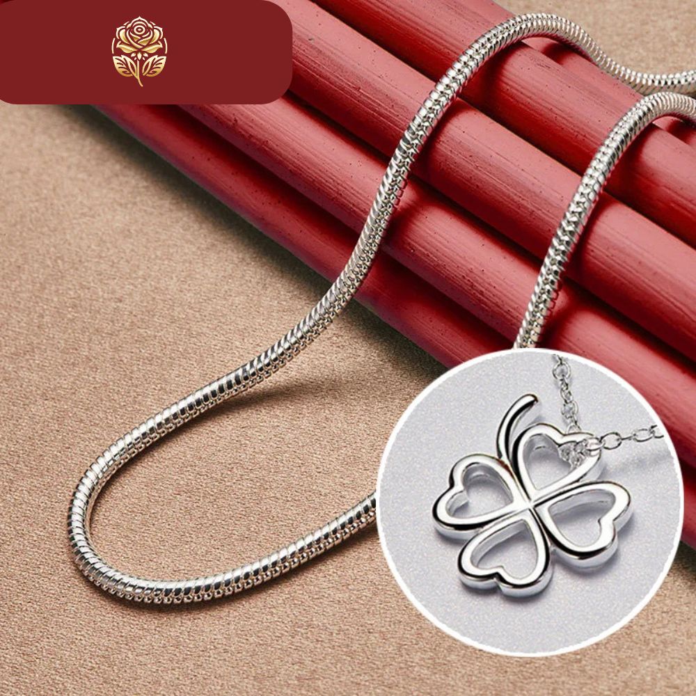 Collana Quadrifoglio Fortunato | CONFEZIONE REGALO INCLUSA!