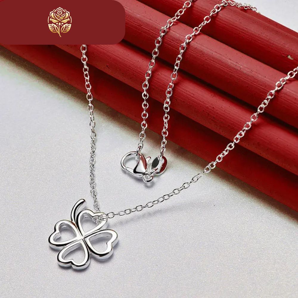 Collana Quadrifoglio Fortunato | CONFEZIONE REGALO INCLUSA!