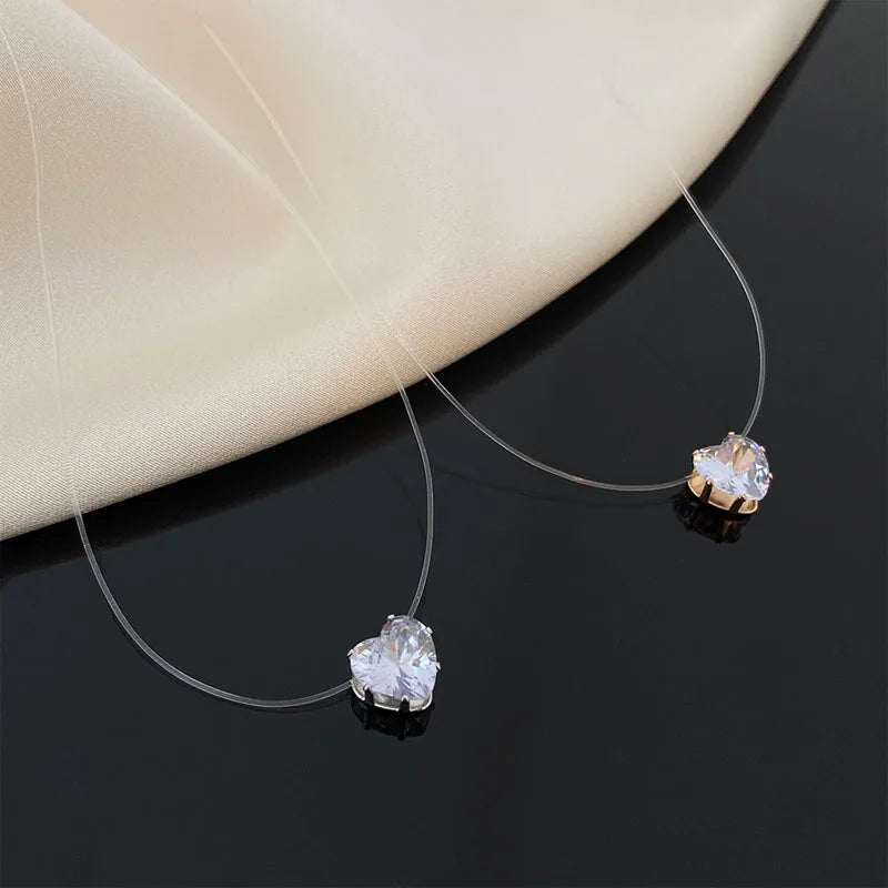 Collana Cuoricino Diamante | CONFEZIONE REGALO INCLUSA!