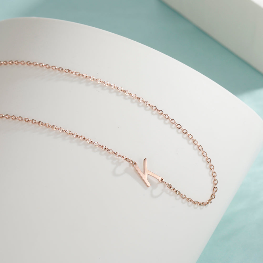Collana Lettera | CONFEZIONE REGALO INCLUSA!