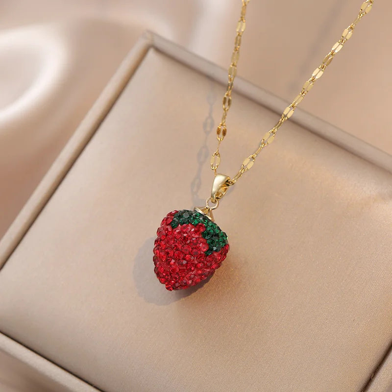 Collana Fragolina | CONFEZIONE REGALO INCLUSA!