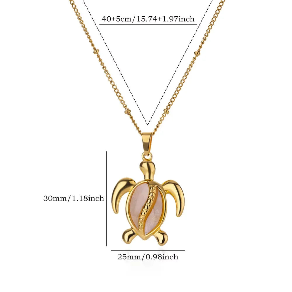 Collana Tartarughe Brillanti | CONFEZIONE REGALO INCLUSA