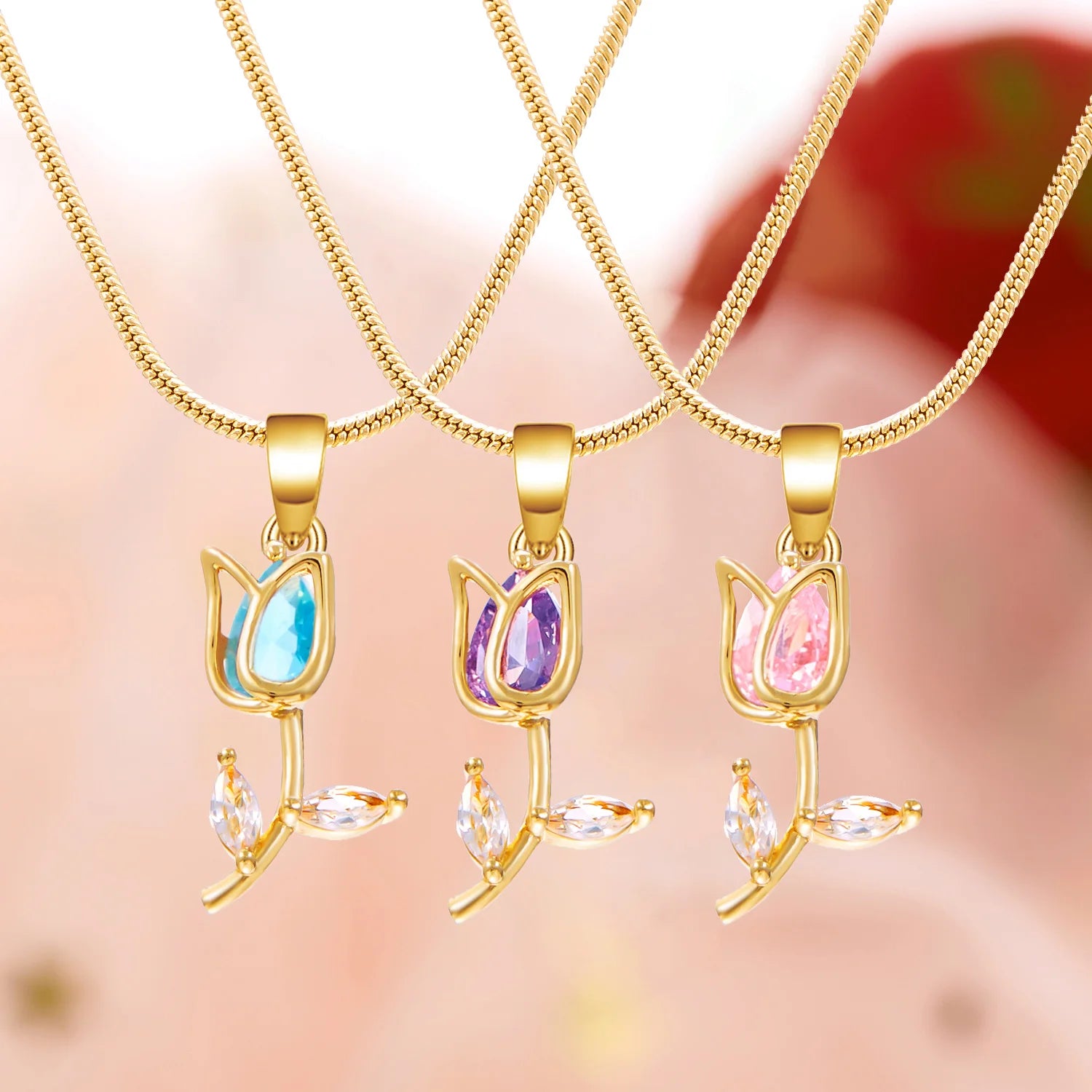 Collana Tulipano Fiorito | CONFEZIONE REGALO INCLUSA!