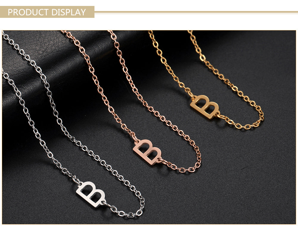 Collana Lettera | CONFEZIONE REGALO INCLUSA!