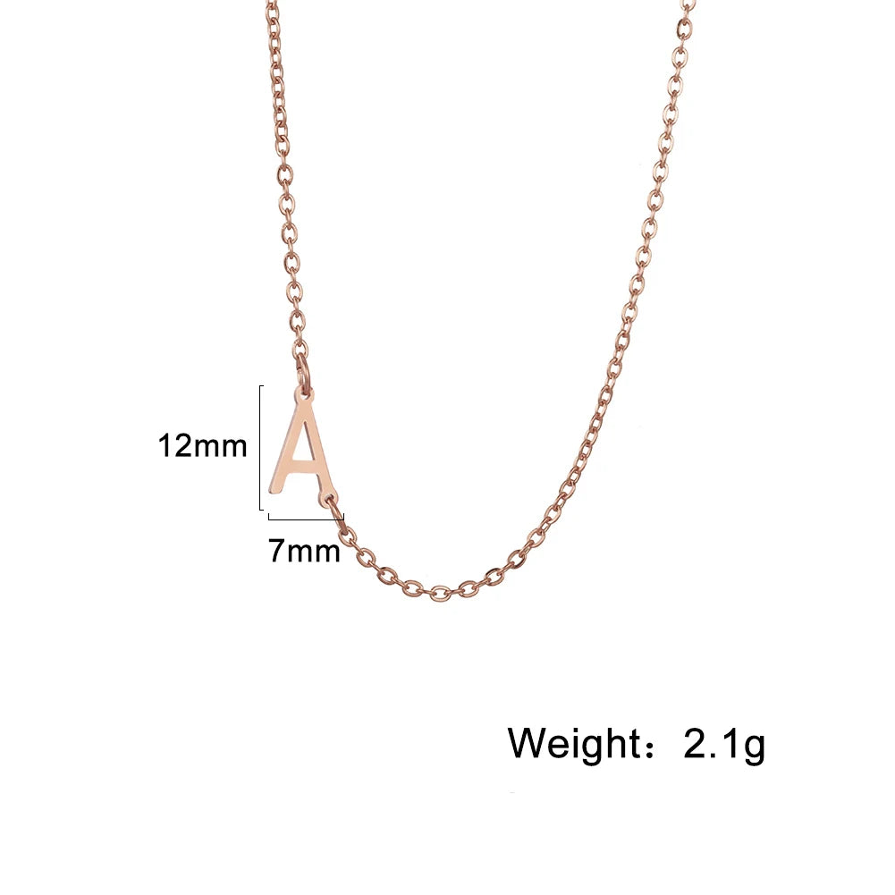 Collana Lettera | CONFEZIONE REGALO INCLUSA!