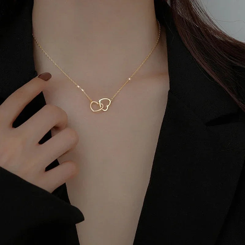 Collana Cuori Uniti | CONFEZIONE REGALO INCLUSA!