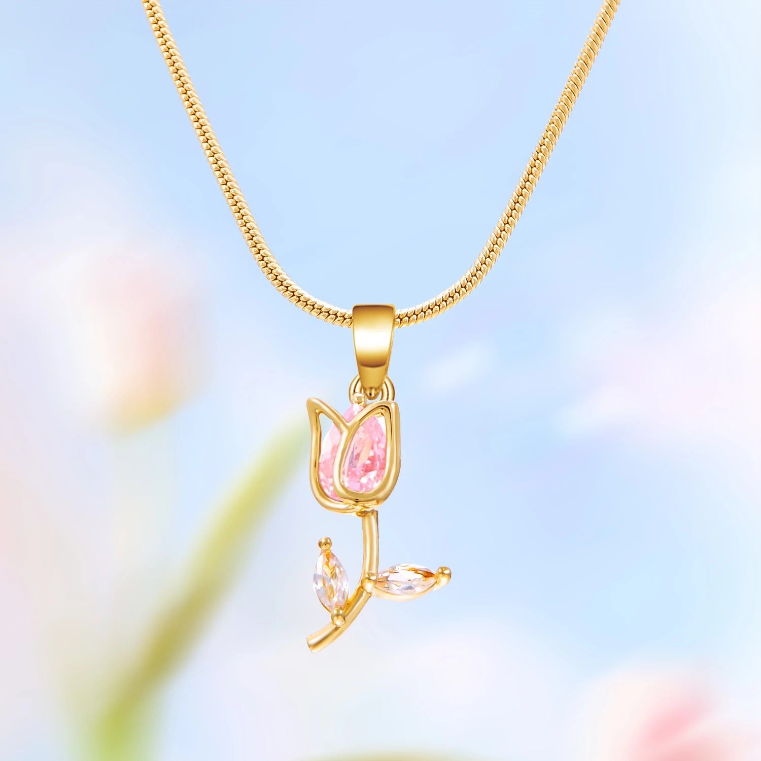 Collana Tulipano Fiorito | CONFEZIONE REGALO INCLUSA!