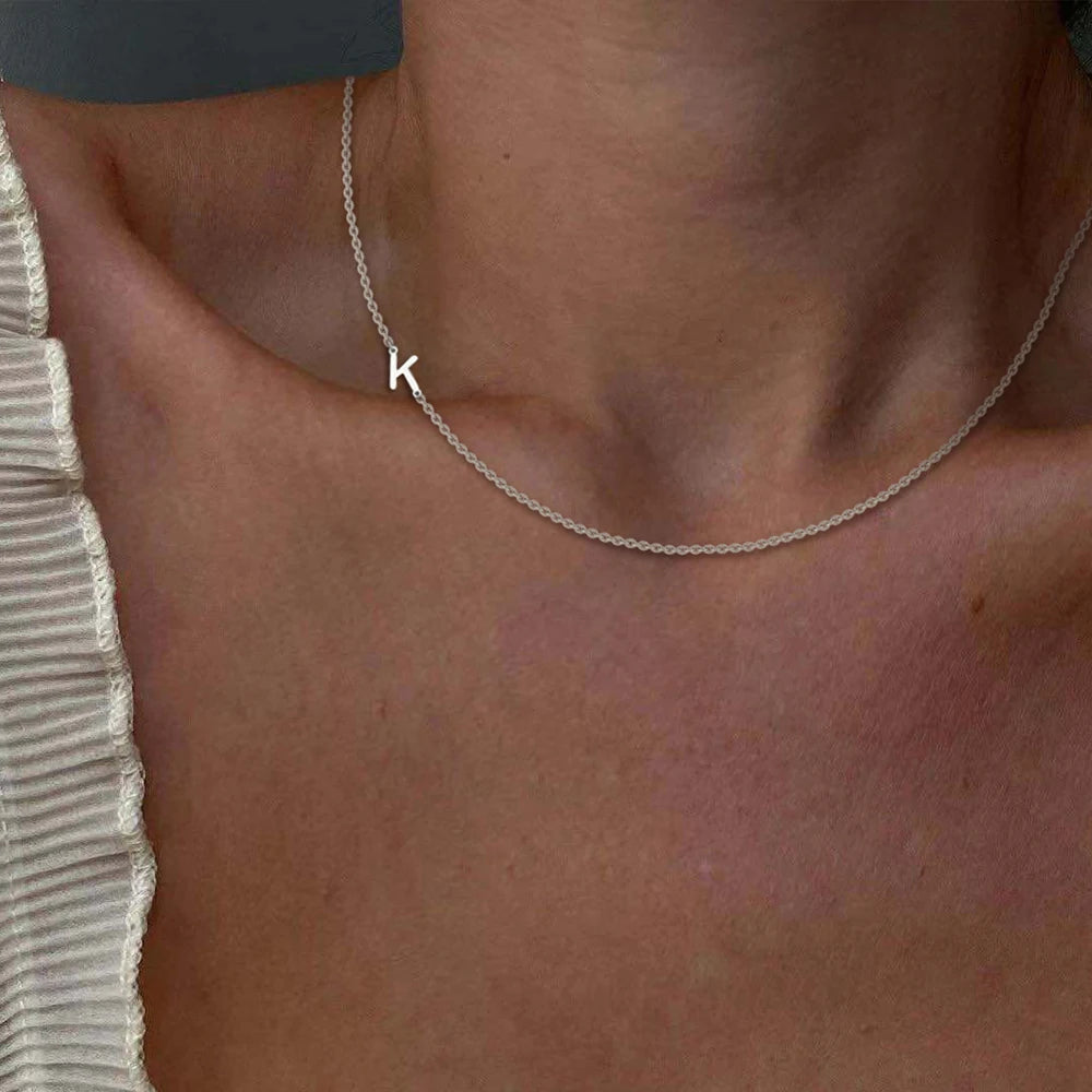 Collana Lettera | CONFEZIONE REGALO INCLUSA!
