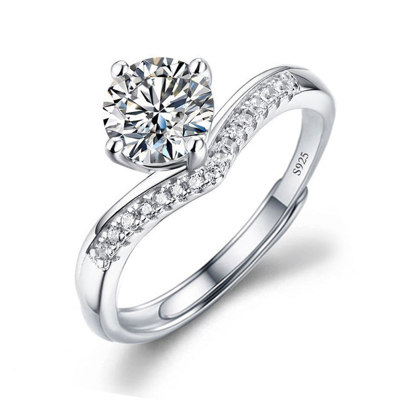 Solitari 1ct Moissanite | Collane, Anelli e Orecchini | Confezione regalo inclusa