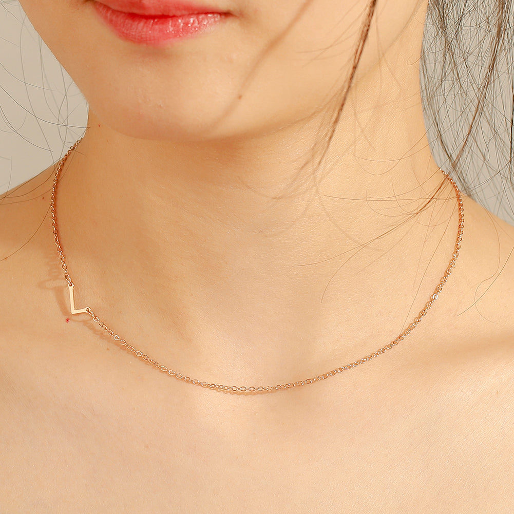 Collana Lettera | CONFEZIONE REGALO INCLUSA!