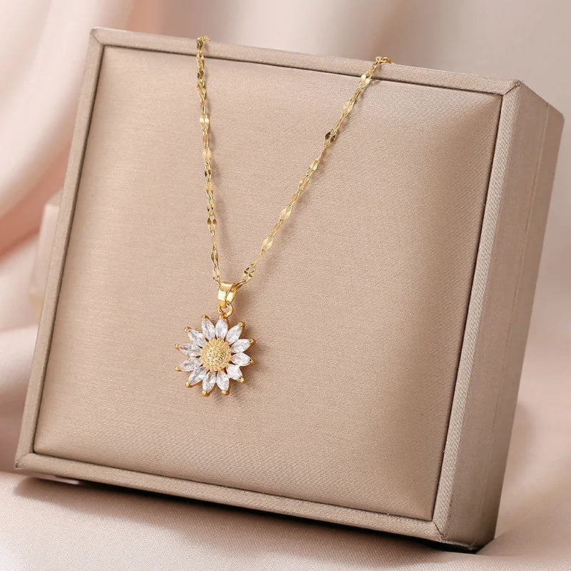 Collana Girasole | CONFEZIONE REGALO INCLUSA!