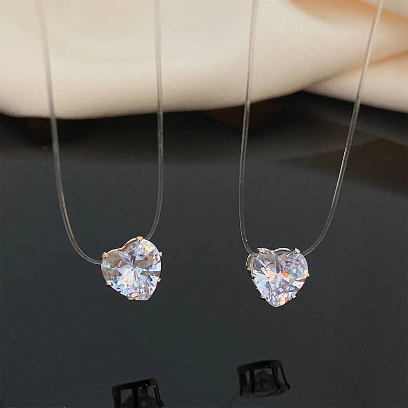 Collana Cuoricino Diamante | CONFEZIONE REGALO INCLUSA!
