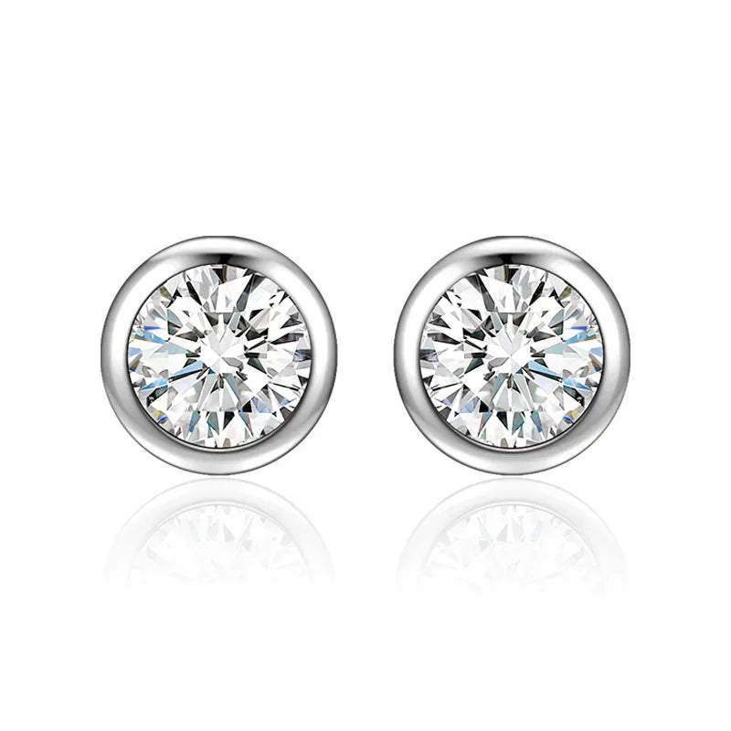 Solitari 1ct Moissanite | Collane, Anelli e Orecchini | Confezione regalo inclusa